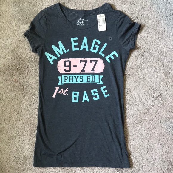 American Eagle Outfitters Tops - 🛍️ NWT American Eagle Short Sleeved Graphic Tee